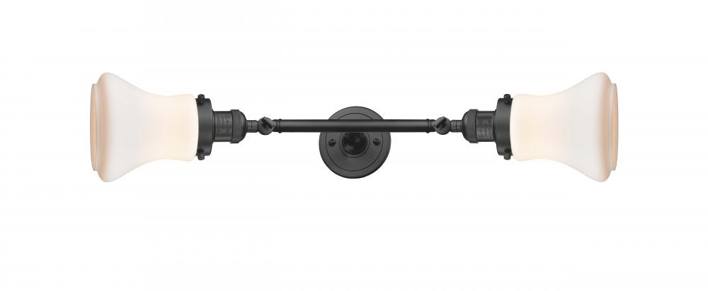 Bellmont - 2 Light - 6 inch - Oil Rubbed Bronze - Adjustable Bath Vanity Light