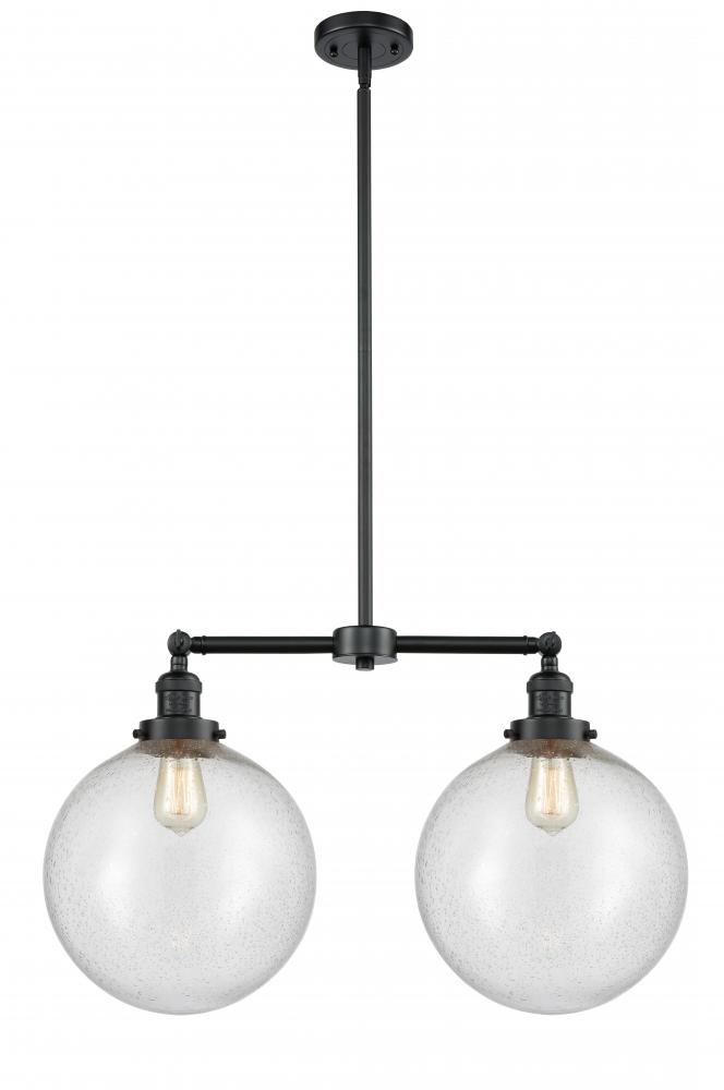 Beacon - 2 Light - 27 inch - Oil Rubbed Bronze - Stem Hung - Adjustable Island Light