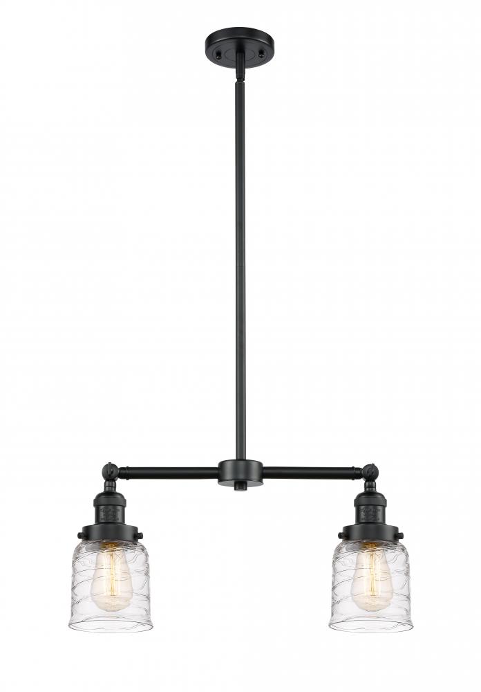 Bell - 2 Light - 21 inch - Oil Rubbed Bronze - Stem Hung - Island Light