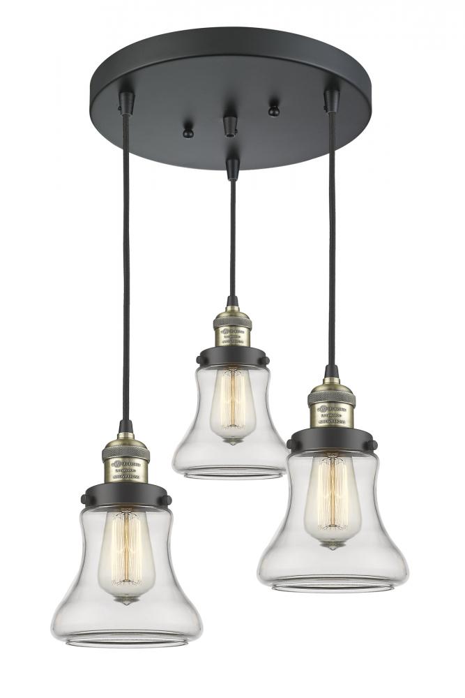 Bellmont 3 Light Multi-Pendant