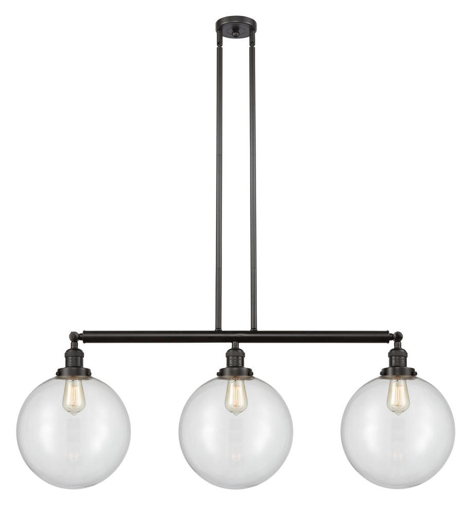 Beacon - 3 Light - 44 inch - Oil Rubbed Bronze - Stem Hung - Adjustable Island Light