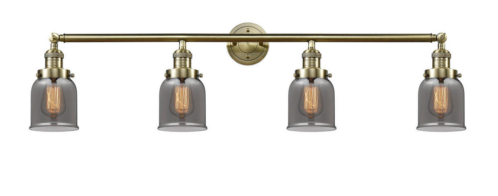 Bell - 4 Light - 42 inch - Antique Brass - Bath Vanity Light