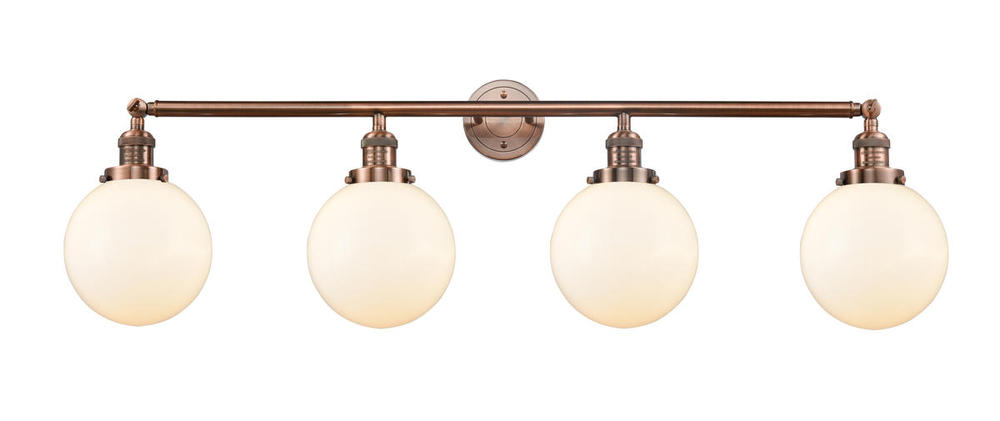 Beacon - 4 Light - 44 inch - Antique Copper - Bath Vanity Light