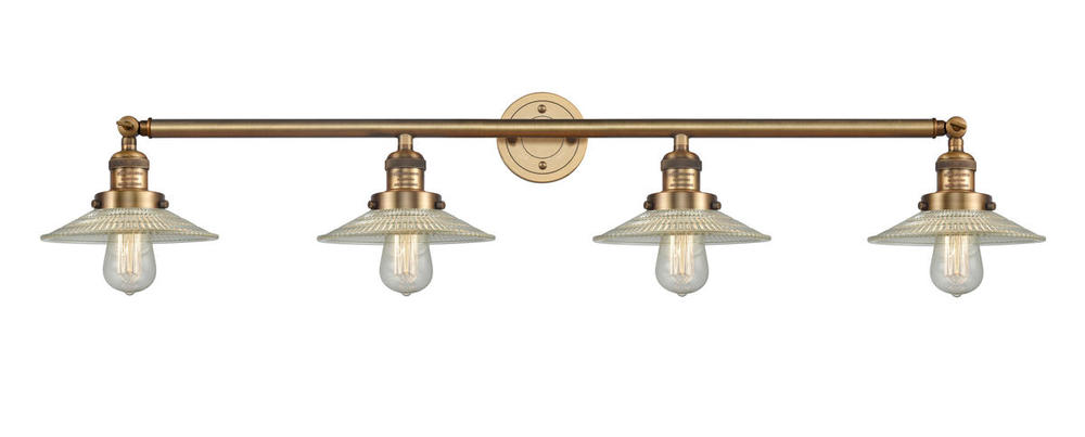 Halophane - 4 Light - 45 inch - Brushed Brass - Bath Vanity Light