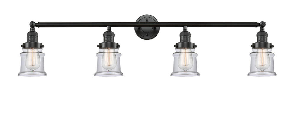 Canton - 4 Light - 42 inch - Oil Rubbed Bronze - Bath Vanity Light