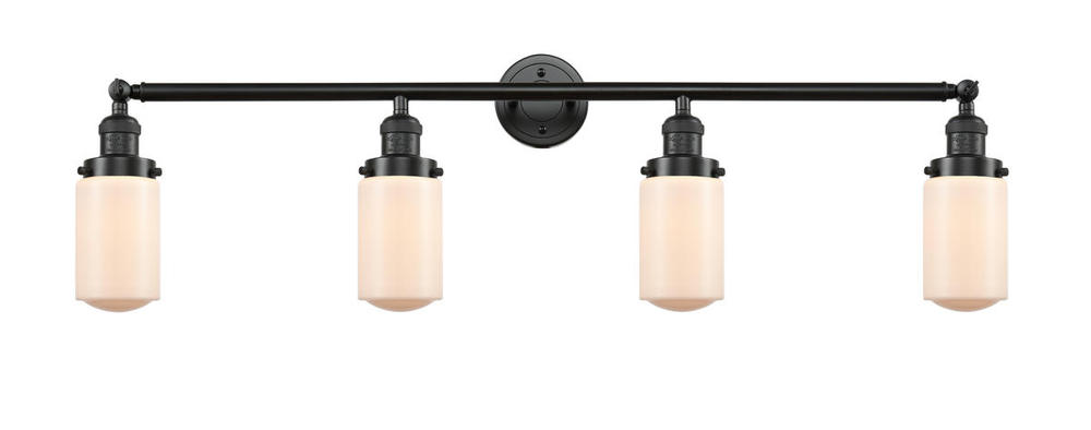 Dover - 4 Light - 43 inch - Oil Rubbed Bronze - Bath Vanity Light