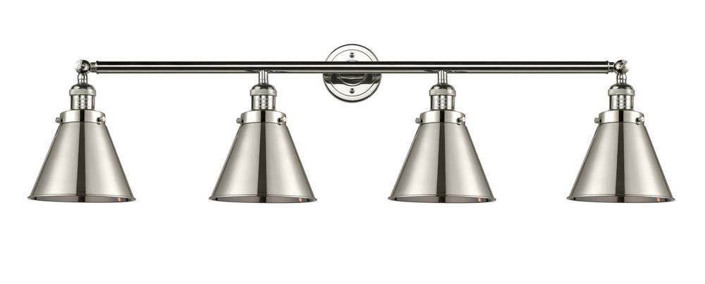 Appalachian - 4 Light - 44 inch - Polished Nickel - Bath Vanity Light