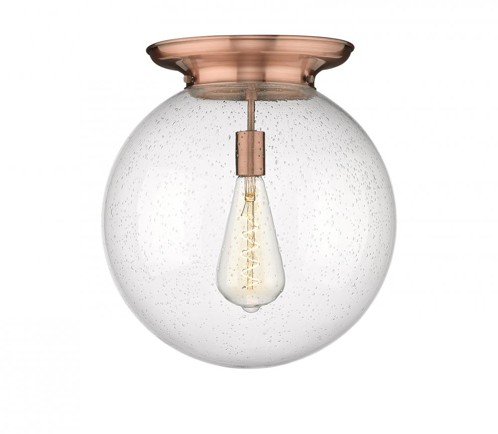 Beacon - 1 Light - 16 inch - Antique Copper - Flush Mount