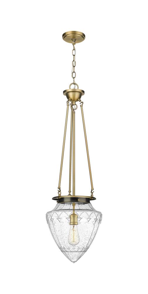 Beacon - 1 Light - 14 inch - Brushed Brass - Chain Hung - Pendant