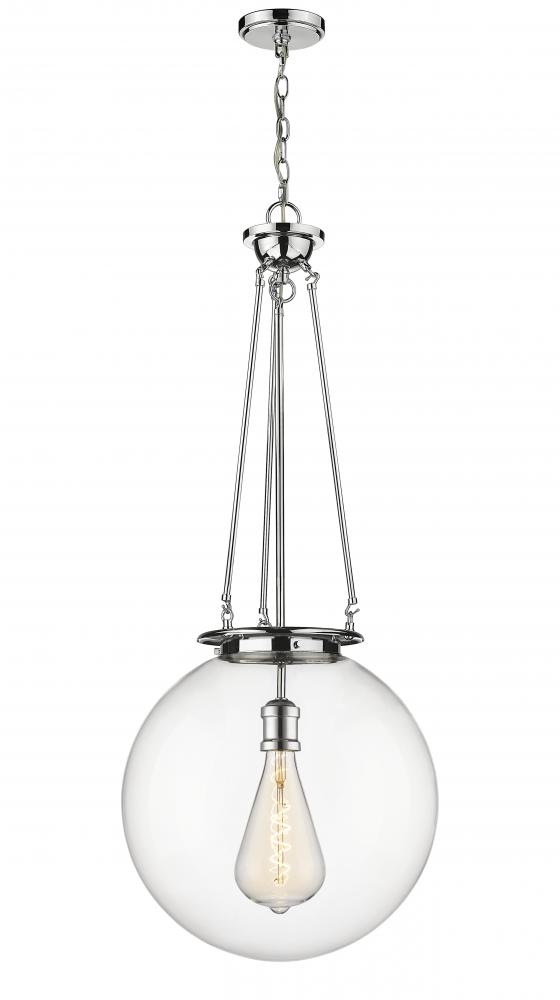 Beacon - 1 Light - 18 inch - Polished Chrome - Chain Hung - Pendant