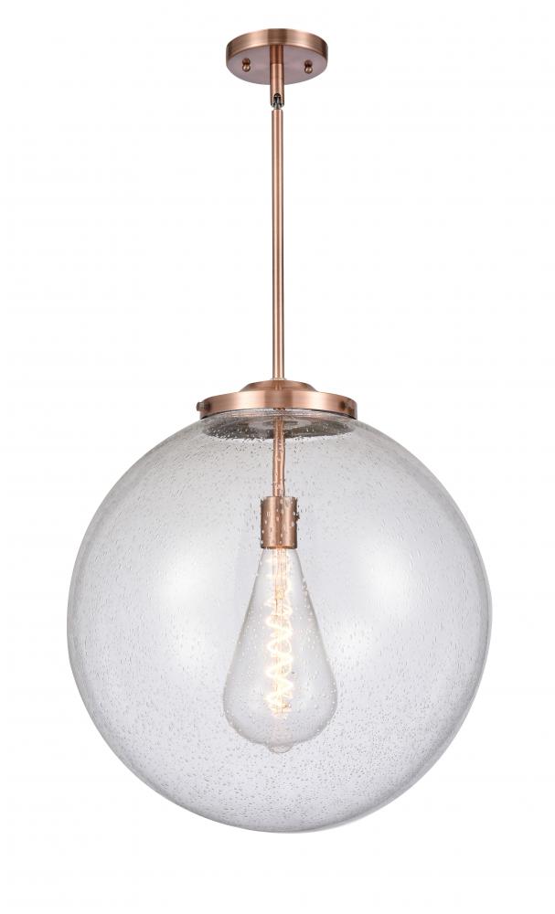 Beacon - 1 Light - 18 inch - Antique Copper - Cord hung - Pendant