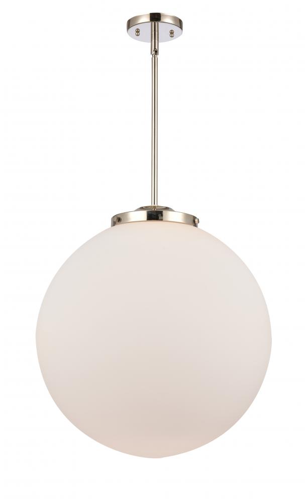 Beacon - 1 Light - 18 inch - Polished Nickel - Cord hung - Pendant