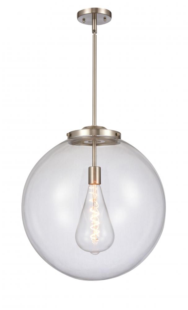 Beacon - 1 Light - 18 inch - Brushed Satin Nickel - Cord hung - Pendant