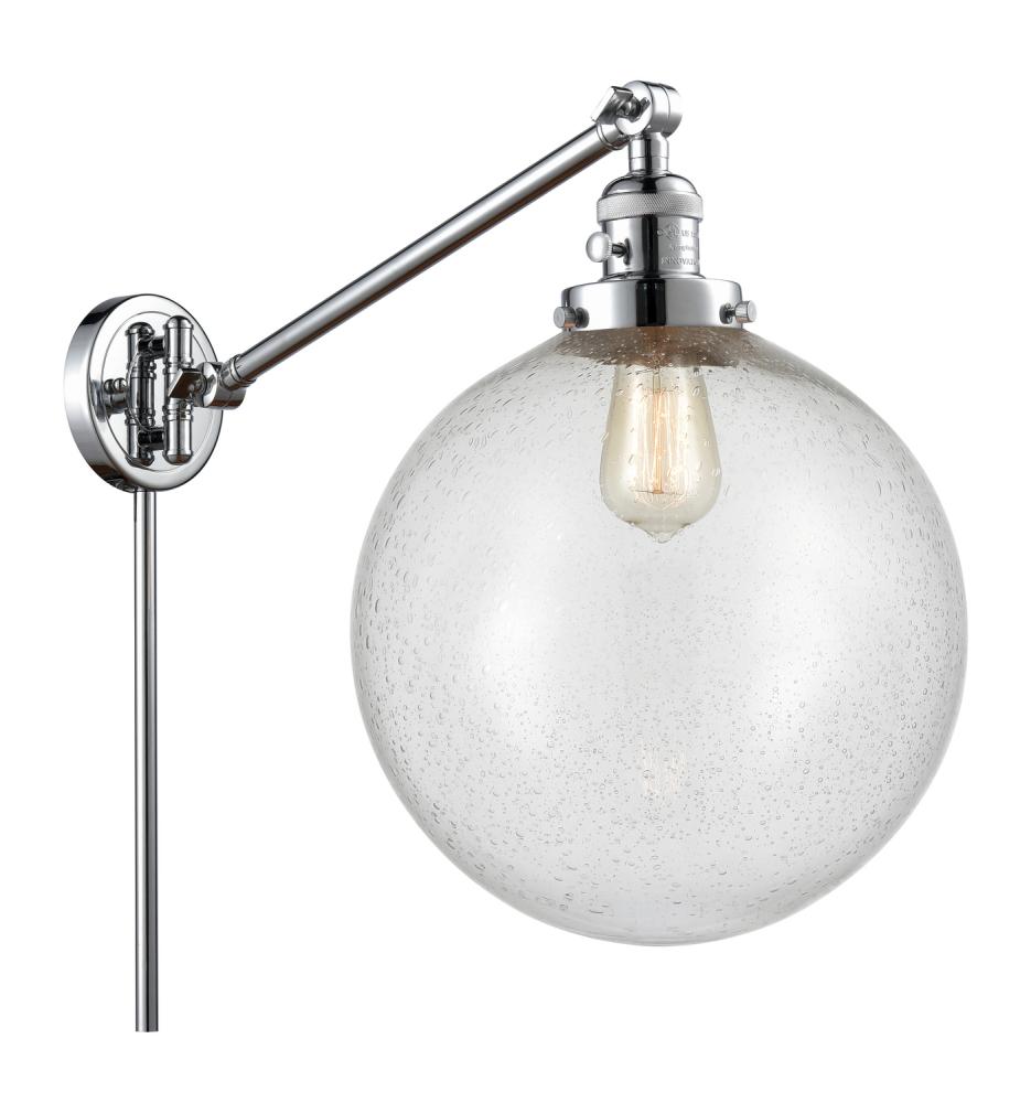 Beacon - 1 Light - 12 inch - Polished Chrome -Adjustable Swing Arm