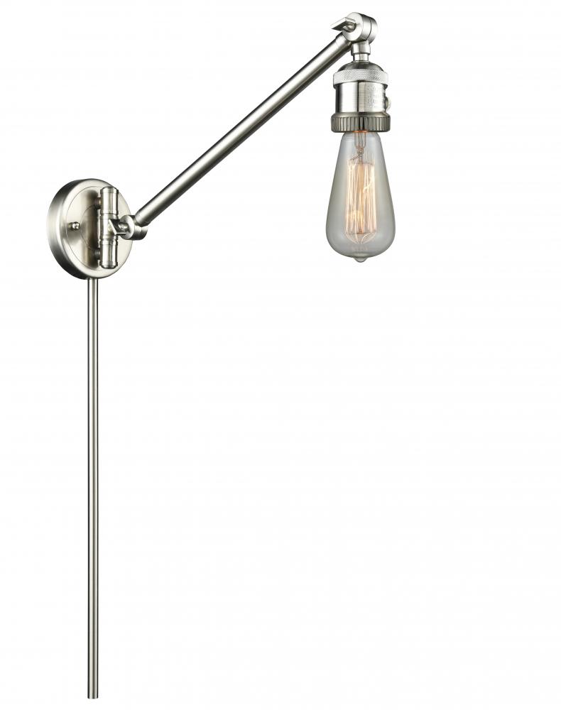 Bare Bulb Swing Arm With Switch