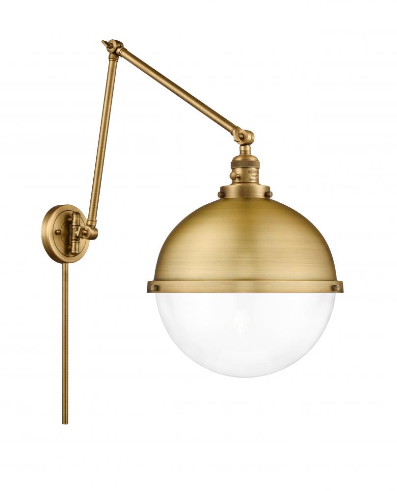 Hampden - 1 Light - 13 inch - Brushed Brass - Swing Arm