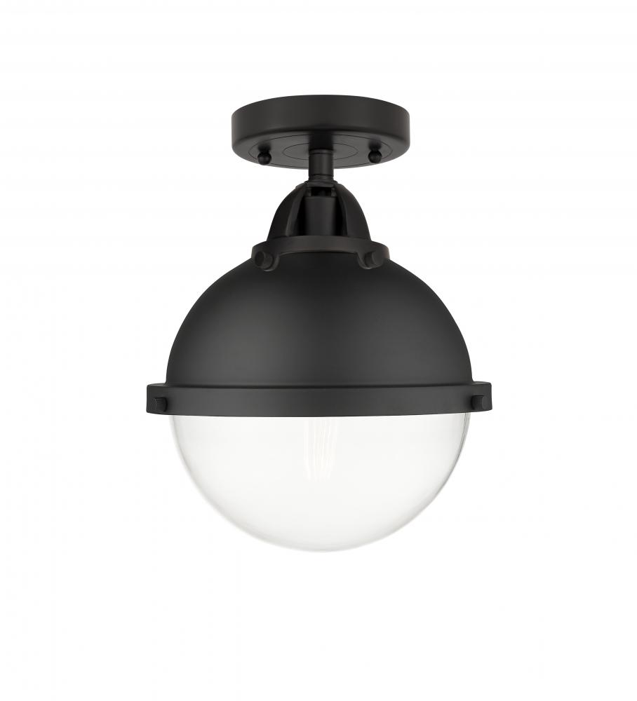 Hampden - 1 Light - 9 inch - Matte Black - Semi-Flush Mount