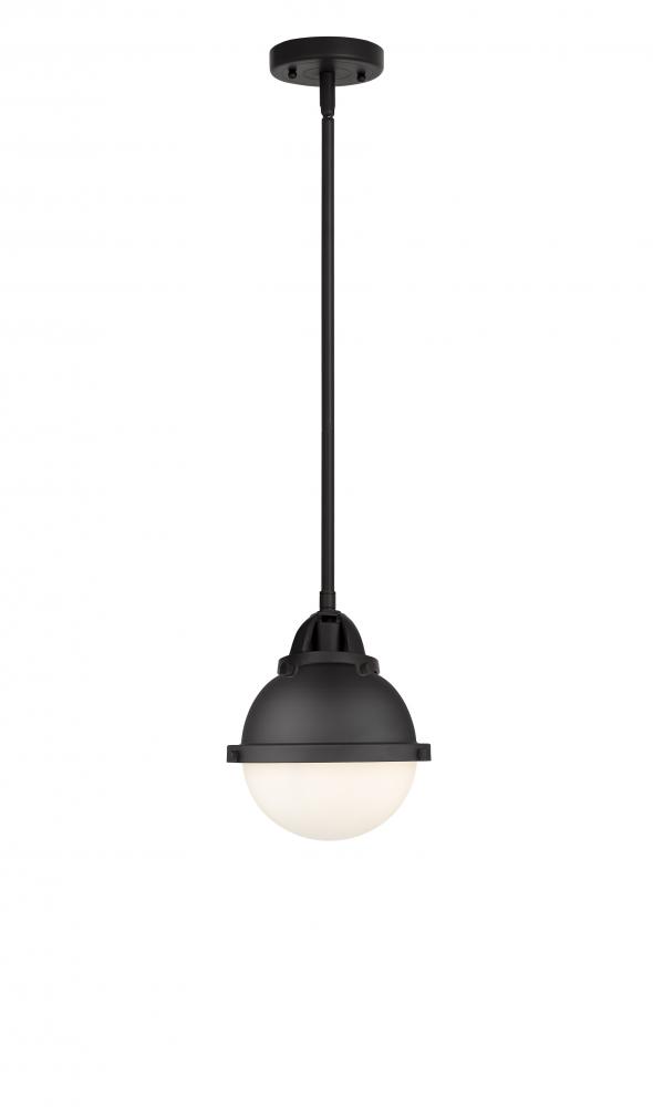 Hampden - 1 Light - 7 inch - Matte Black - Cord hung - Mini Pendant