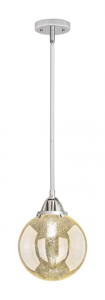 Beacon - 1 Light - 8 inch - Polished Chrome - Cord hung - Mini Pendant