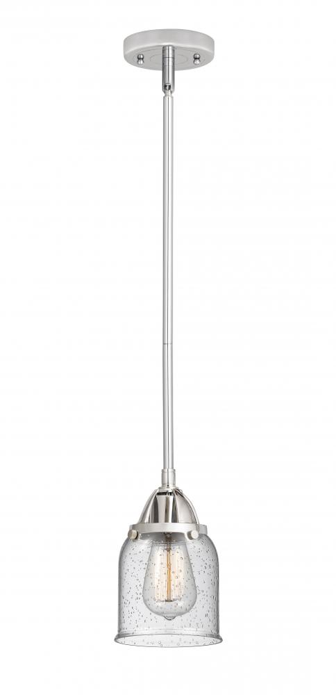 Bell - 1 Light - 5 inch - Polished Chrome - Cord hung - Mini Pendant