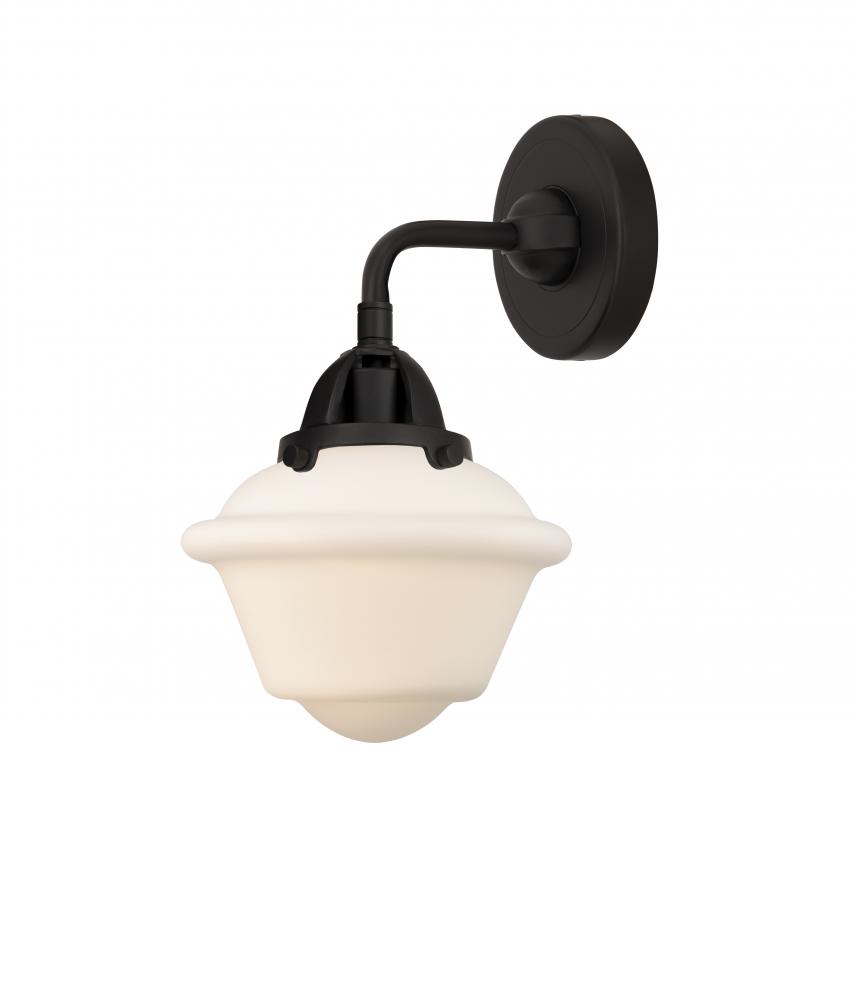 Oxford - 1 Light - 8 inch - Matte Black - Sconce