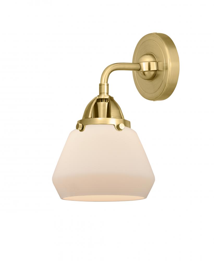 Fulton - 1 Light - 7 inch - Satin Gold - Sconce