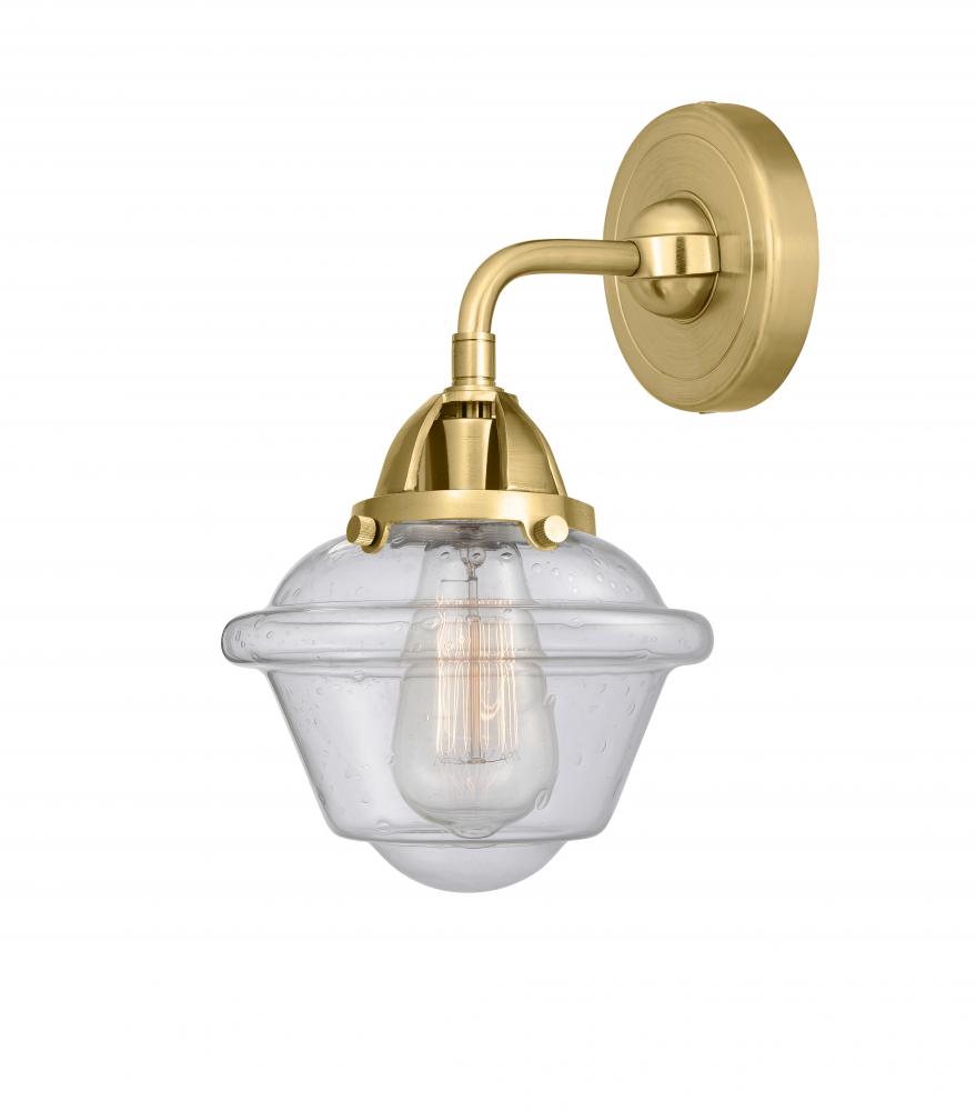 Oxford - 1 Light - 8 inch - Satin Gold - Sconce