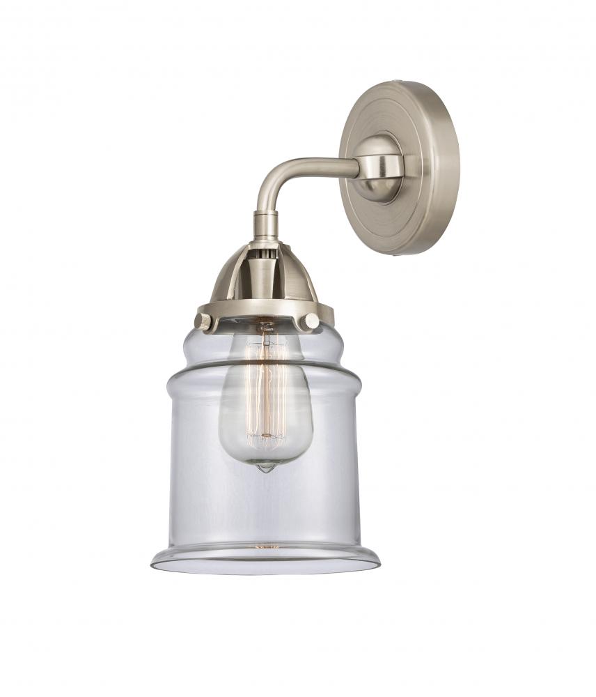 Canton - 1 Light - 6 inch - Brushed Satin Nickel - Sconce