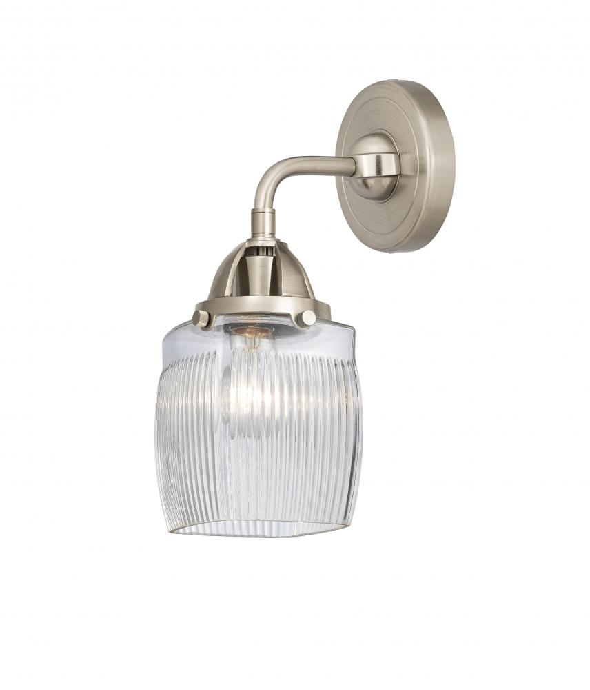 Colton - 1 Light - 6 inch - Brushed Satin Nickel - Sconce