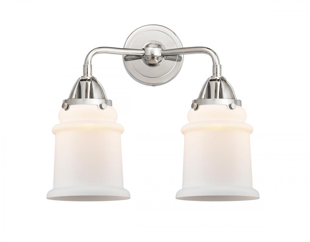 Canton - 2 Light - 14 inch - Polished Chrome - Bath Vanity Light