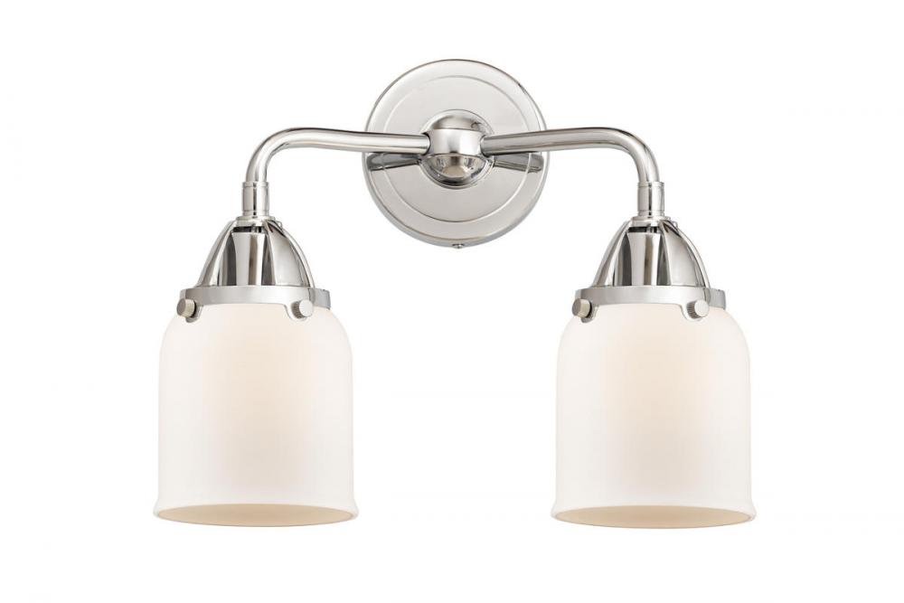 Bell - 2 Light - 13 inch - Polished Chrome - Bath Vanity Light