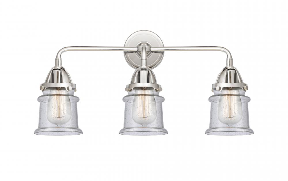 Canton - 3 Light - 23 inch - Polished Chrome - Bath Vanity Light