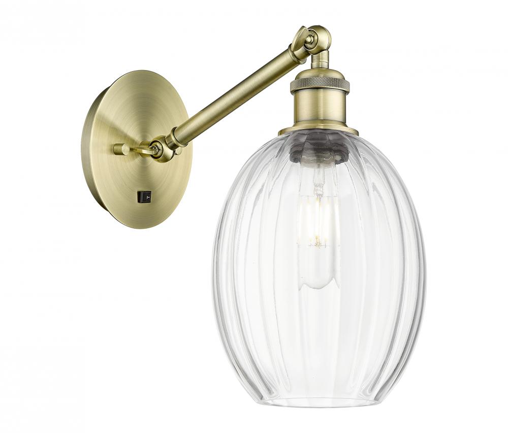 Preston Bulb - 1 Light - 6 inch - Matte Black - Sconce