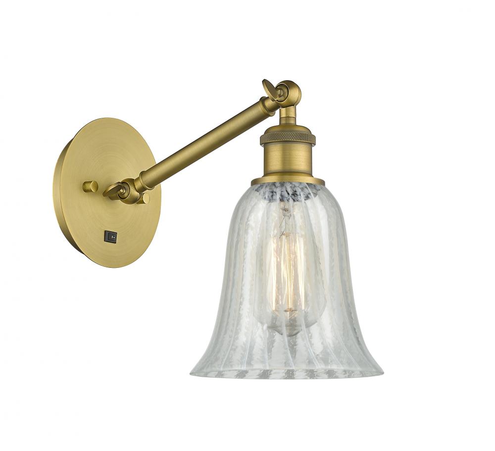 Hanover - 1 Light - 6 inch - Brushed Brass - Sconce