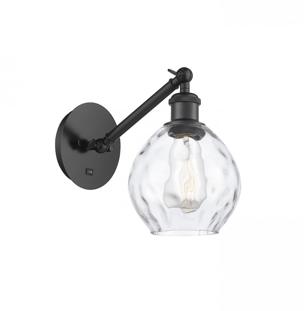 Waverly - 1 Light - 6 inch - Matte Black - Sconce