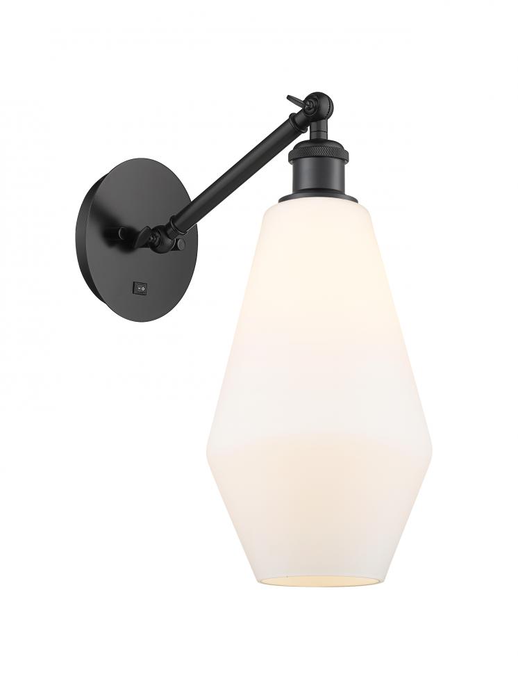 Cindyrella - 1 Light - 7 inch - Matte Black - Sconce