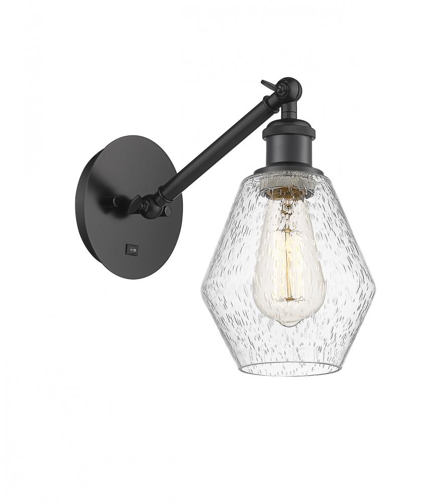 Cindyrella - 1 Light - 6 inch - Matte Black - Sconce