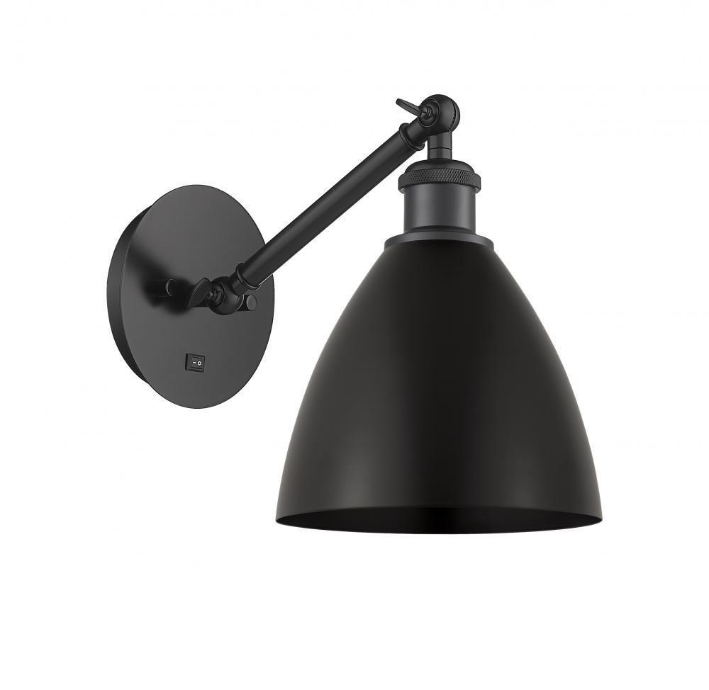 Bristol - 1 Light - 8 inch - Matte Black - Sconce