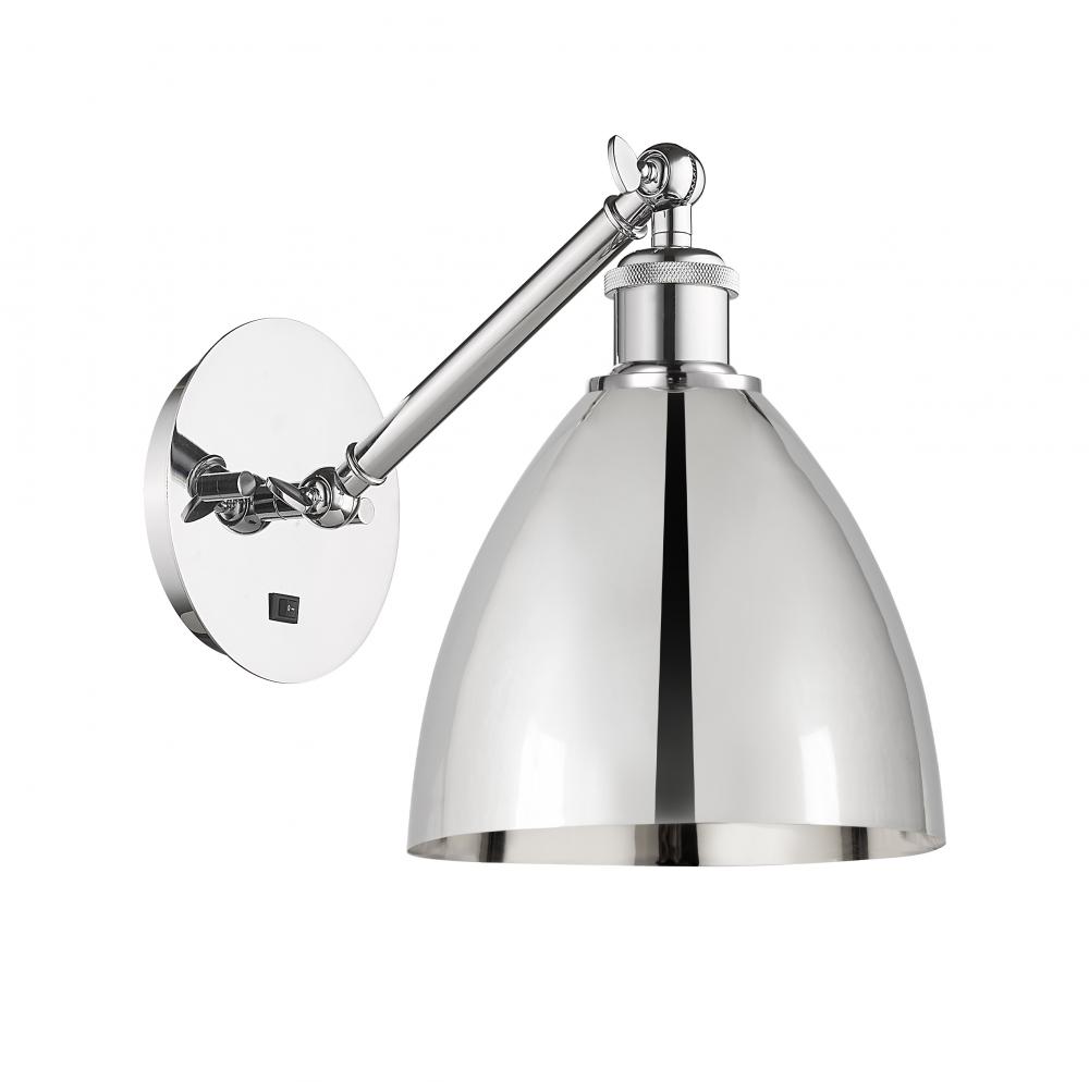 Bristol - 1 Light - 8 inch - Polished Chrome - Sconce