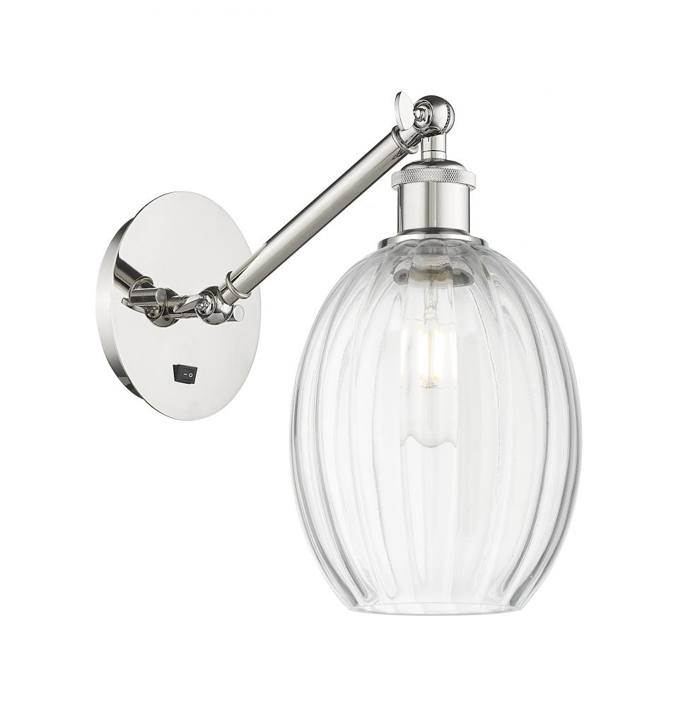 Preston Bulb - 1 Light - 6 inch - Polished Nickel - Sconce