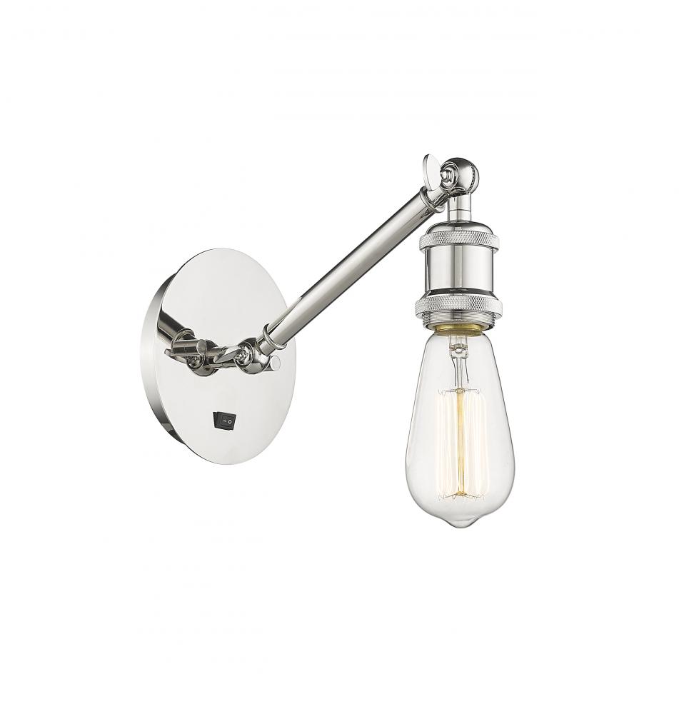 Belfast - 1 Light - 5 inch - Polished Nickel - Sconce