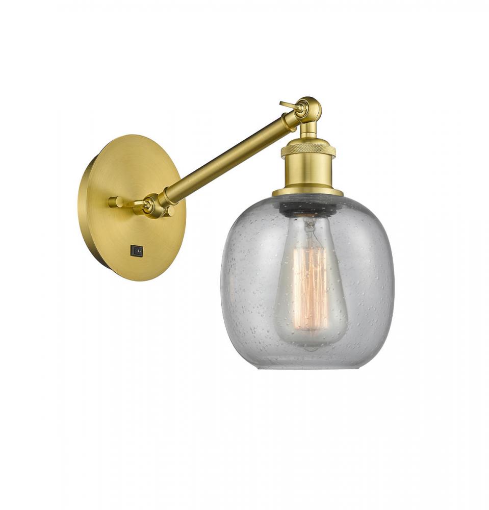 Belfast - 1 Light - 6 inch - Satin Gold - Sconce