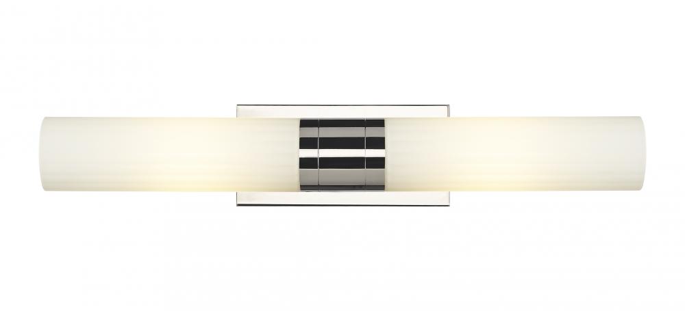 Empire - 2 Light - 5 inch - Polished Nickel - Bath Vanity Light