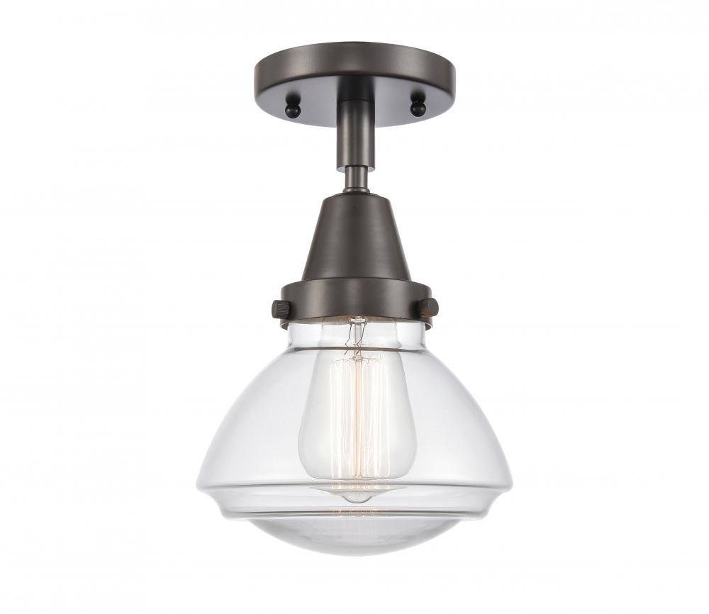 Olean - 1 Light - 7 inch - Oil Rubbed Bronze - Semi-Flush Mount