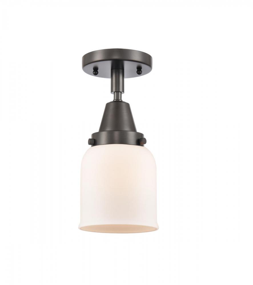 Bell - 1 Light - 5 inch - Oil Rubbed Bronze - Flush Mount