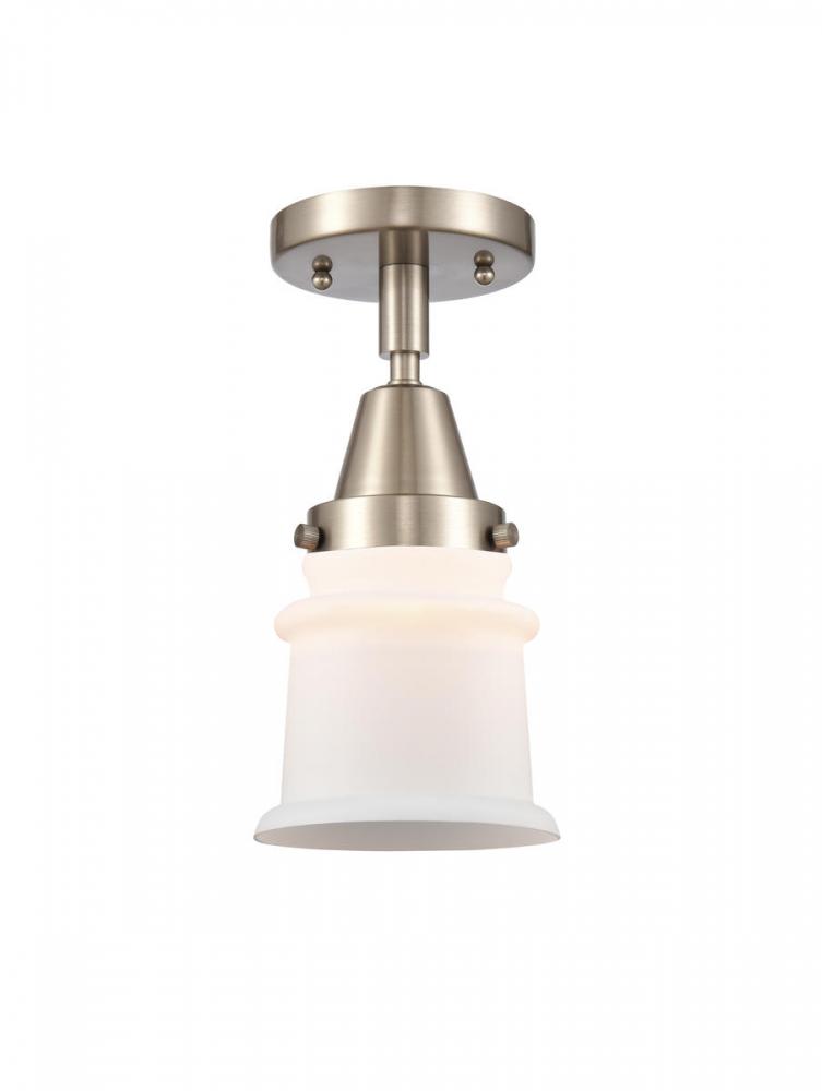 Canton - 1 Light - 6 inch - Brushed Satin Nickel - Flush Mount