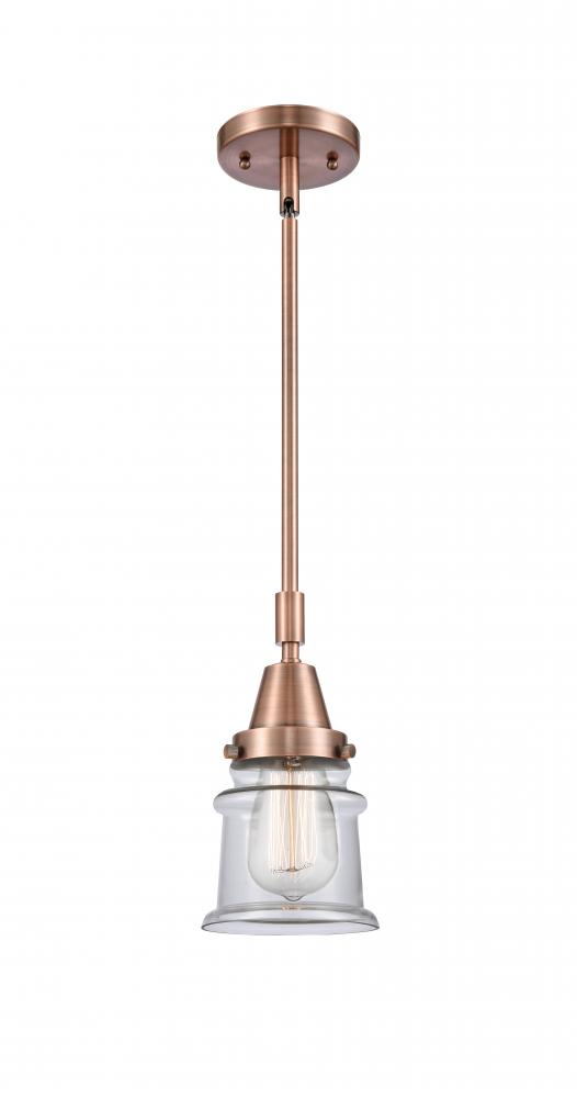 Canton - 1 Light - 7 inch - Antique Copper - Mini Pendant