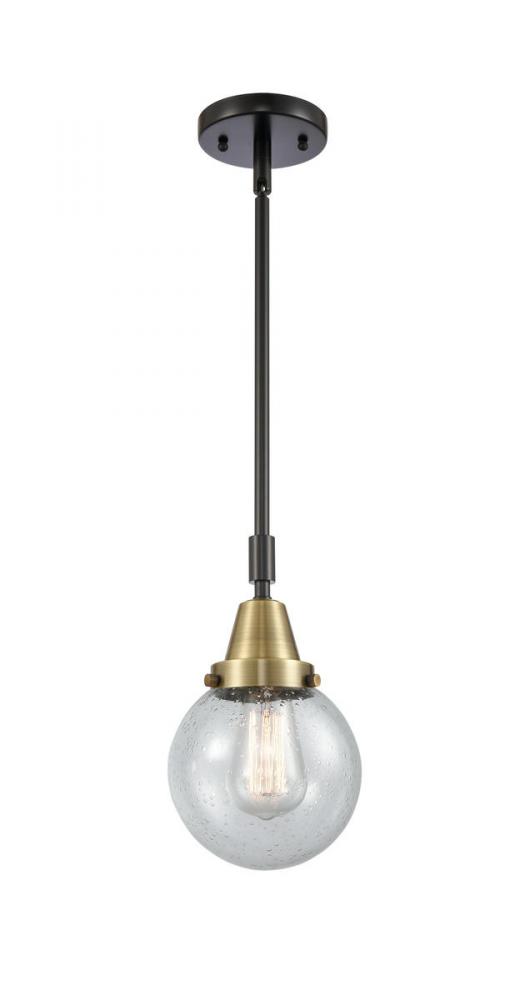 Beacon - 1 Light - 6 inch - Black Antique Brass - Mini Pendant