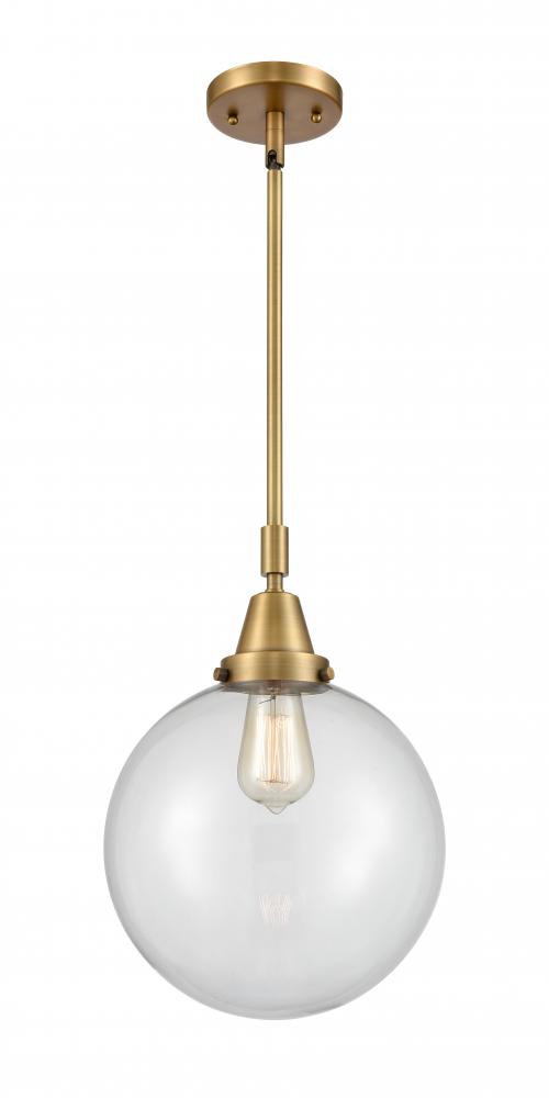 Beacon - 1 Light - 10 inch - Brushed Brass - Mini Pendant