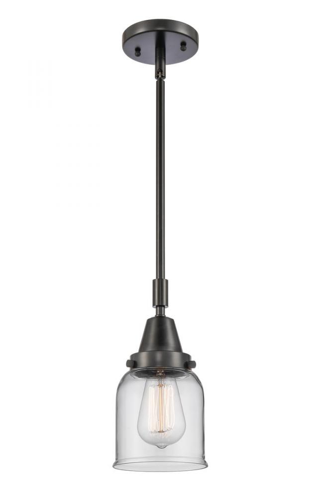 Bell - 1 Light - 5 inch - Matte Black - Mini Pendant